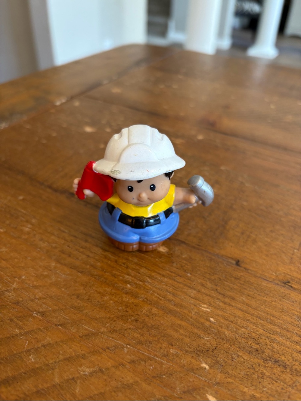Fisher Price Little People construction worker as is